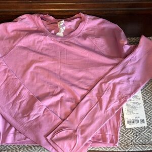 Lululemon Swiftly Tech Cropped Long Sleeve